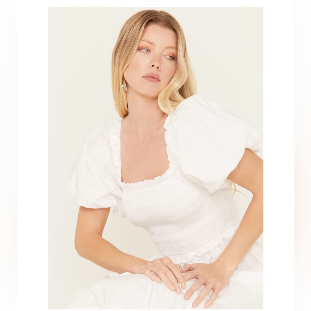 Cleobella Cherith Midi Tiered Dress - Picture 4 of 15